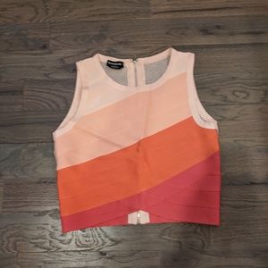NWOT bebe crop top